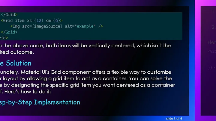How to Center Only One Grid Item in Material UI