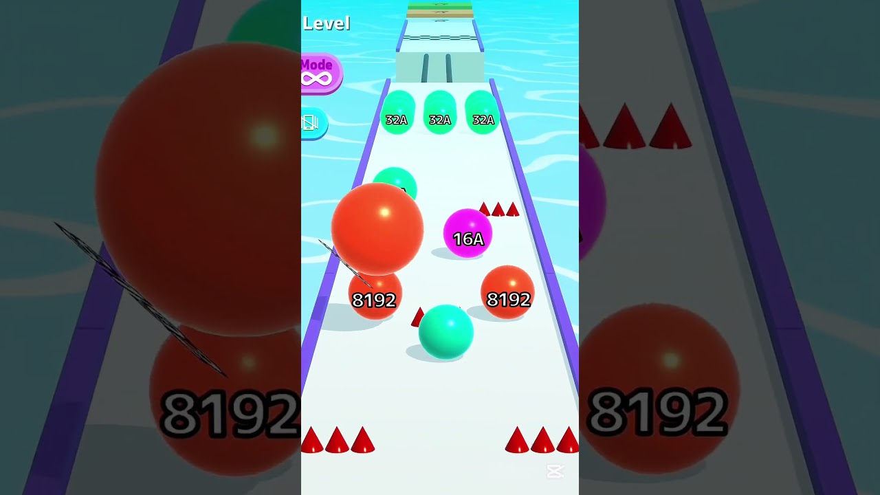 Ball Run 🔥 2048 Infinity Mode New Update Gameplay Part 18