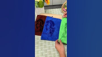 Alpha MK2 20W Portrait Towel Engraving 🛁