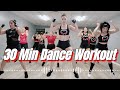 30 min dance workout  no equipment  cardio dance fitness