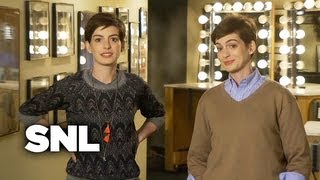 SNL Promo: Anne Hathaway and Jason Sudeikis - Saturday Night Live