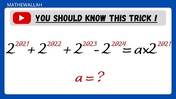 Nice Math Olympiad Question || You Should Know This Trick || Find a
