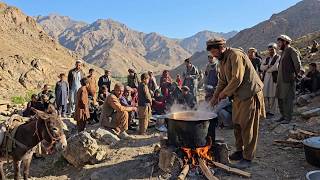 Mountain Life in Afghanistan | Hard Work and Cooking in the Wild