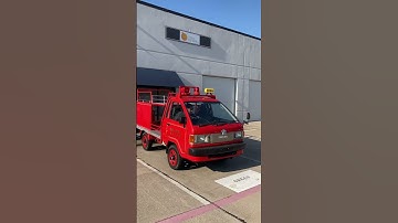 Fire truck light sound action