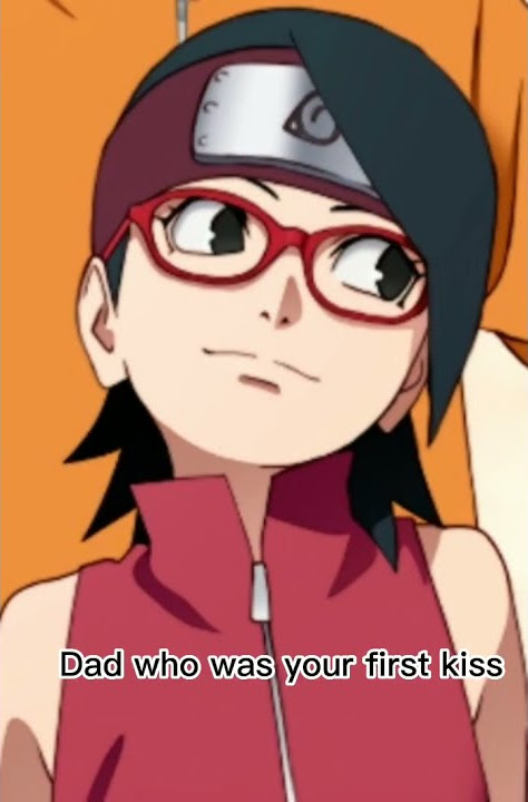 sarada ask sasuke and sakura who was the fist kiss😘❤️of them #shorts #short #viral #edit #shortviral