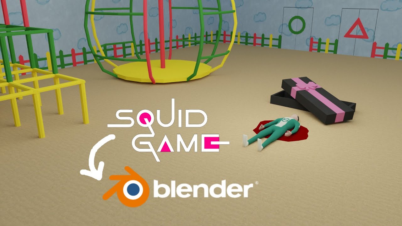 Making the Dalgona Room | Squid Game Blender Timelapse - YouTube