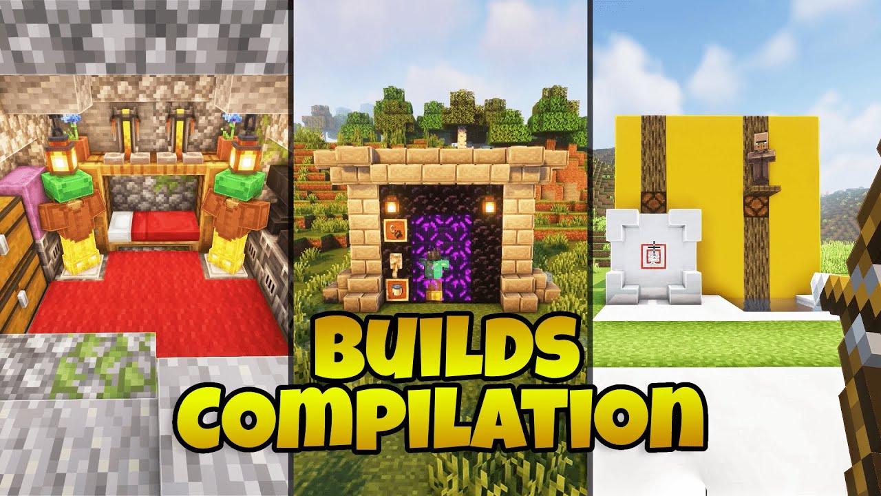 Minecraft Weekly Building Compilation #1 - YouTube