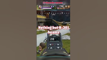 Nothing but R-301 beams #apexlegends #apex #apexlegendsclips #shorts