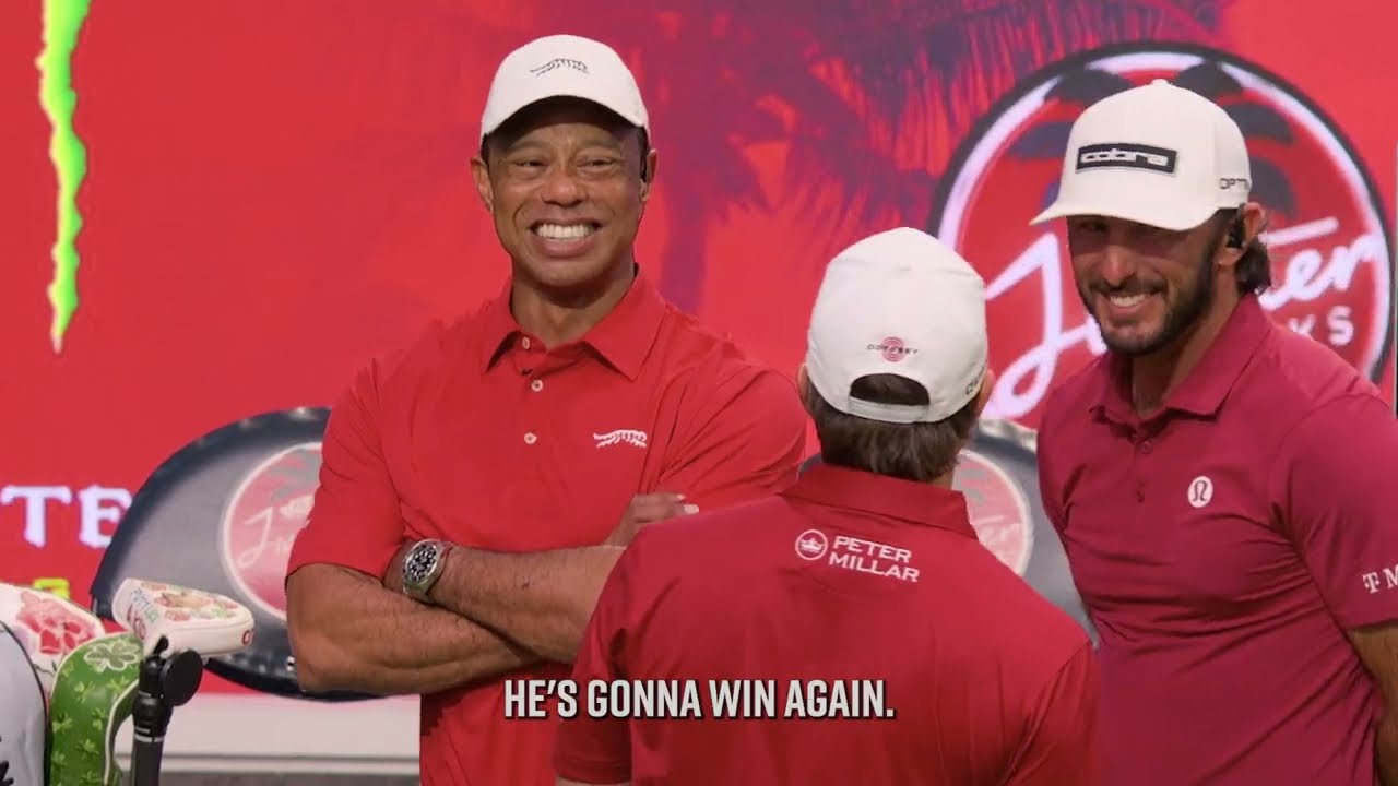 Tiger Woods mic'd up for Jupiter vs LA | Jan. 20, 2026