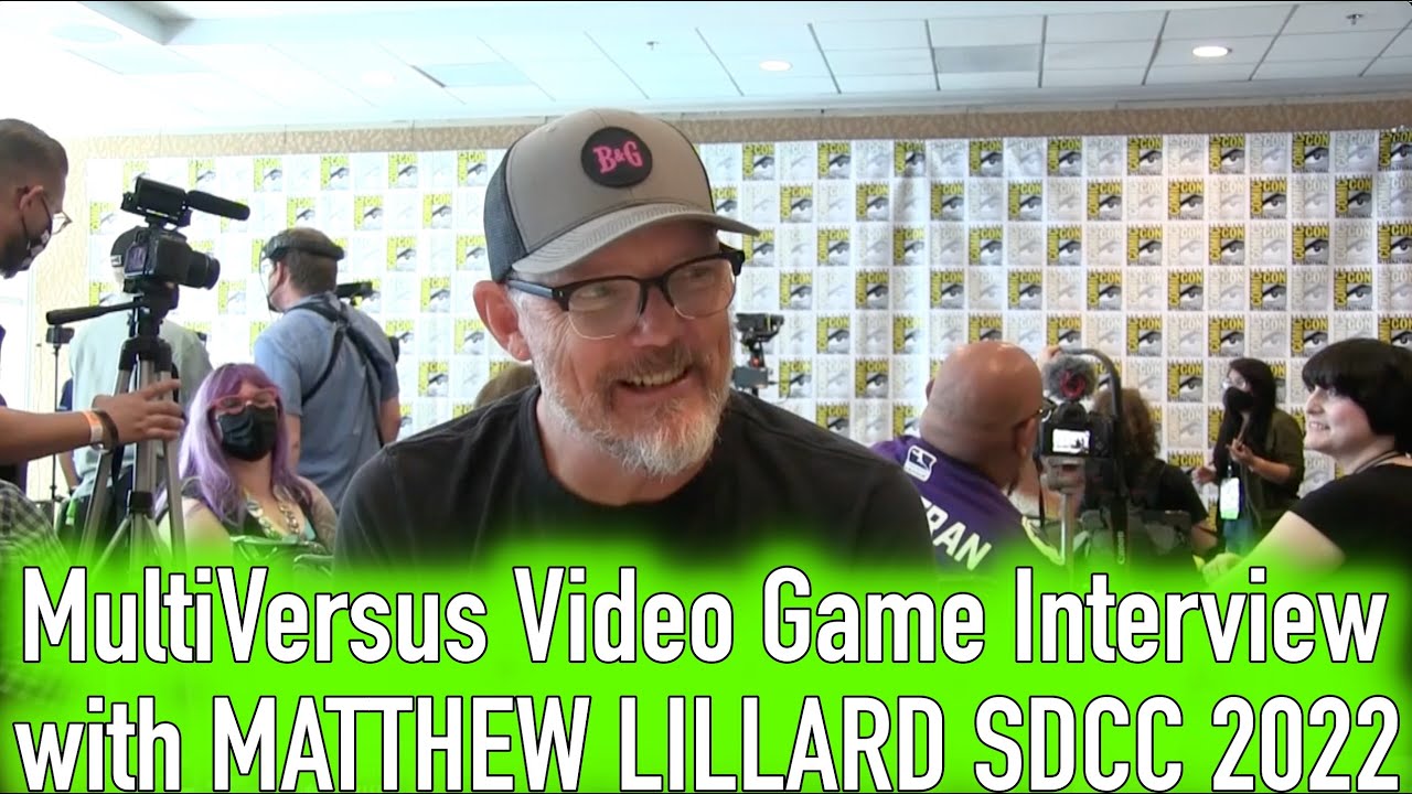 MultiVersus Video Game Interview with MATTHEW LILLARD SDCC 2022