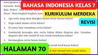 Bahasa Indonesia Kelas 7 Halaman 70 Menulis Cerita Fantasi Sederhana Kurikulum Merdeka
