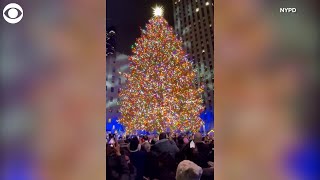 WEB EXTRA: NYC Rockefeller Center Christmas Tree lighting