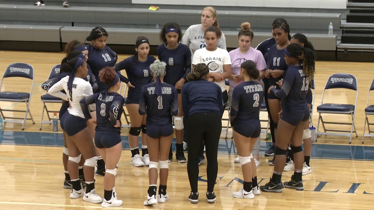 High School Volleyball Lorain vs Garfield Heights 8-27-19