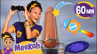 Meekah's Special Space Exploration! | 1 HOUR OF MEEKAH! | Educational Videos for Kids