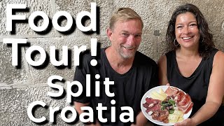 WHAT TO EAT in SPLIT CROATIA? CROATIAN FOOD TOUR in Split Croatia