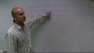 Algebra - Polynomials Adding and subtracting - Medium