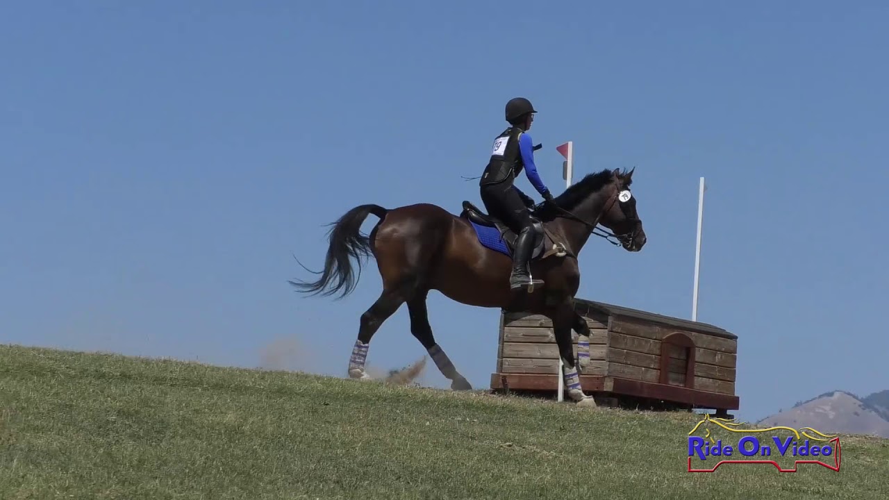 horseshoe bend 079XC Chloe Kischuk on Defender JR Beginner Novice Cross Country Shepherd Ranch August 2019
