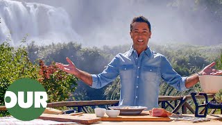 Cooking In Front of Europe's Tallest Waterfall in Umbria | Gino's Italian Escape E22 | Our Taste