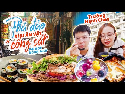 Video HNAG - CÙNG HẠNH CHEE PHÁ ĐẢO KHU ĂN VẶT SAU CỔNG SẮT... - youtube