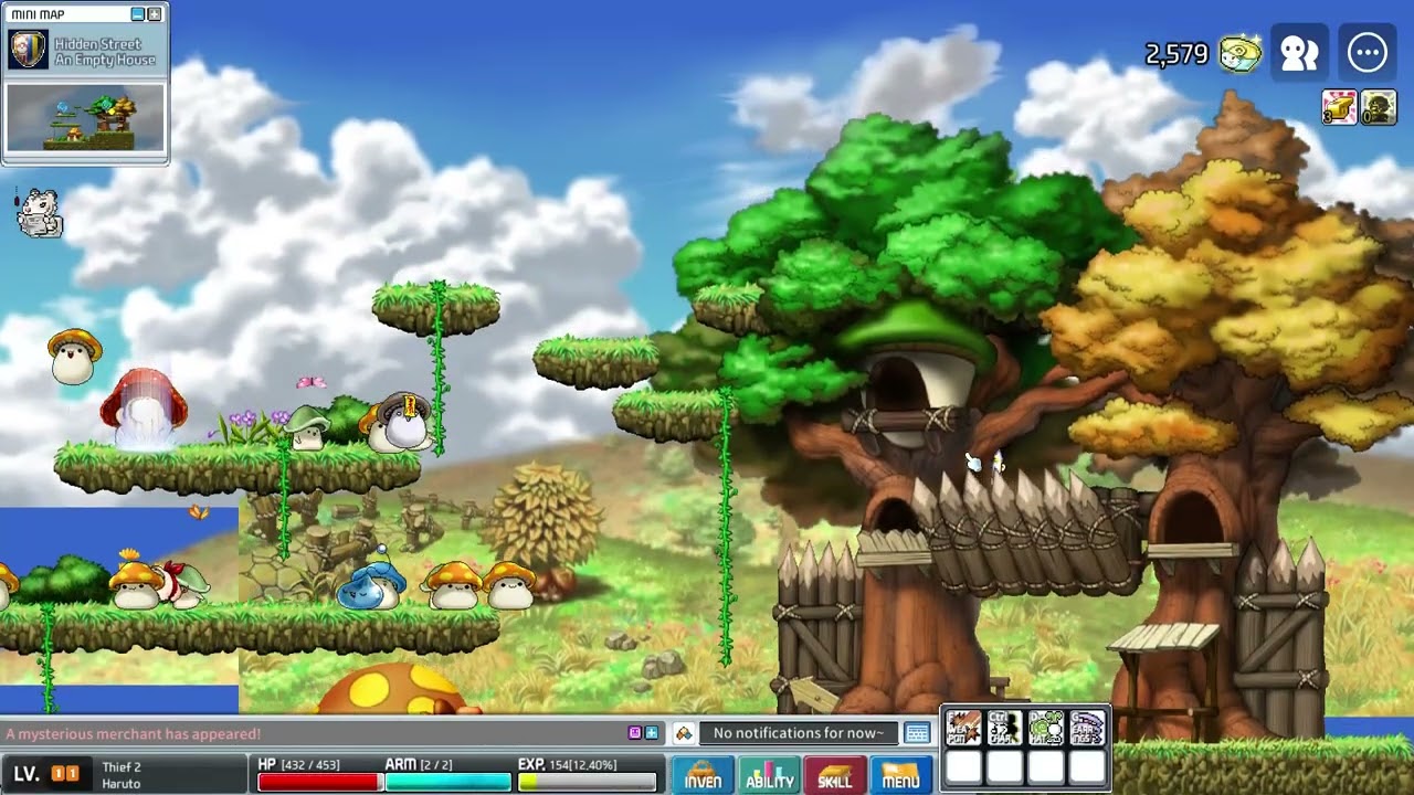 MapleStory Worlds Southperry Dexless Sin Run 1 Pt 1