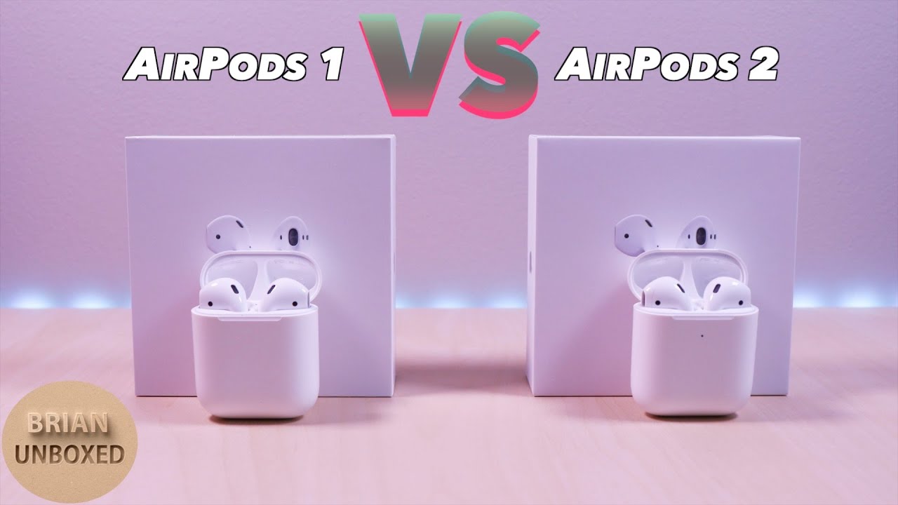 legemliggøre binde gave AirPods 1 vs AirPods 2 - What is the difference? - YouTube