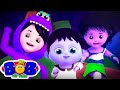 Monster Dance Party Challenge | Halloween Music & Spooky Song | Scary Cartoon Rhymes - Bob The Train