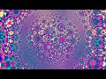 10 HOUR hypnotic trippy colorful mandala animations, groovy chill music, study meditation sleep yoga