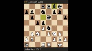 Leon Skrbec Vs Jan Soucek European Youth Team Chess Championship 2025 Open U18 Round 5