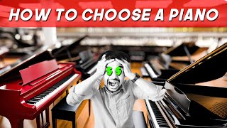 How To Choose The Right Piano For You