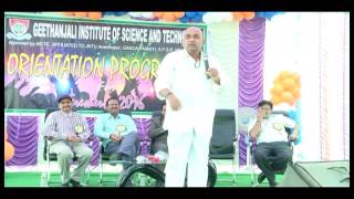 Orientation Program for Freshers-2016