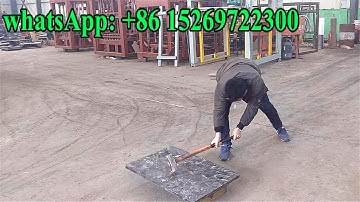 Violence tests fiber pallet quality, show how strong and durable  of Giantlin block machine pallet