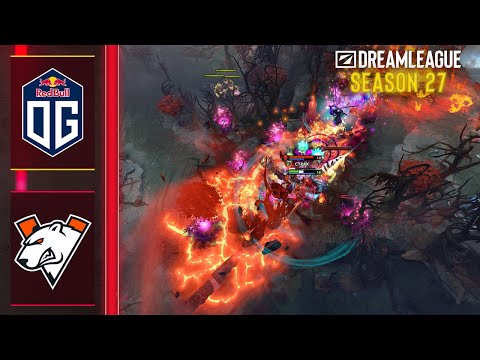 OG vs Virtus.pro  - ЛУЧШИЕ МОМЕНТЫ - DreamLeague Season 27
