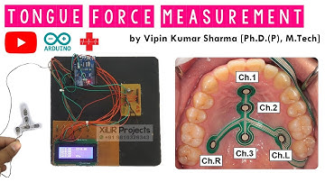 Tongue force Measurement using FSR and Arduino | Measuring swallowing Tongue Pressure | Force sensor