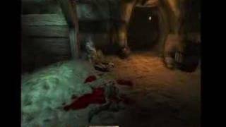 Oblivion Walkthrough-Fighters Guild Trolls of fork. mine