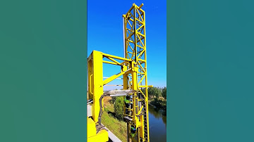 Bridge bottom repair folding vehicle- Good tools and machinery make work easy