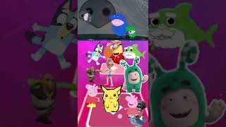 Peppa Pig 🐷🆚 Daddy Pig 👴 New Part 3  Best Creater Tileshop EDM rush CoffinDance #viral #foryou #yt