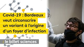 Covid-19 : Bordeaux veut circonscrire un variant à l'origine d'un foyer d'infection