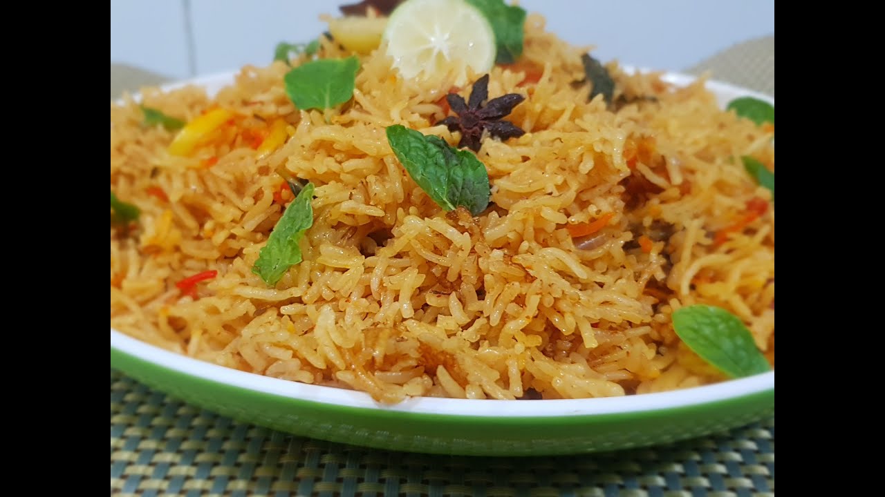 BIRYANI RICE ONLY | BIRYANI WITHOUT MEAT BIRYANI RICE BY DESI FOOD ...