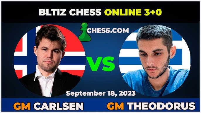 Magnus Carlsen vs GM Luis Paulo Supi, Blitz Chess 3+0, ChessCom