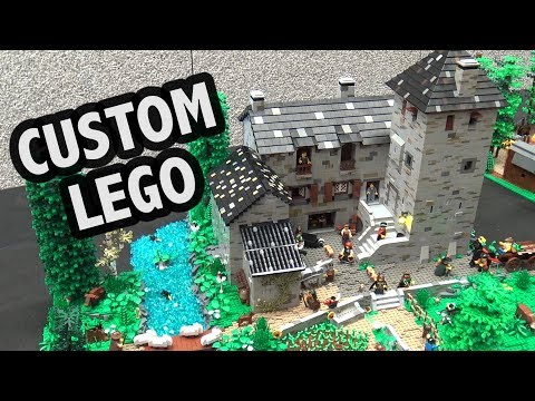 LEGO Medieval Fortified House With Interior | Paredes de Coura Fan Weekend 2017