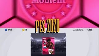 PES 2020 Mobile: Unlimited Legend Box Draw Pack Opening 🔥 #PES2021 #eFootballPES2021 #messi #ronaldo screenshot 2