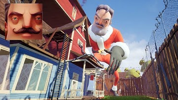 Hello Neighbor - My New Neighbor Big Santa Act 2 Random Gameplay Walkthrough