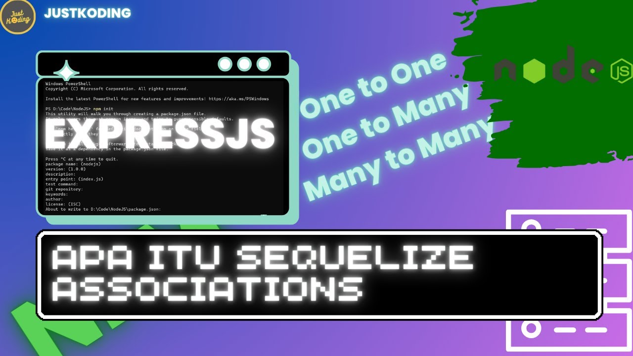 ExpressJS untuk Lanjutan #39 | Pengenalan Relasi Sequelize Associations ...