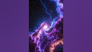 Vibrant Cosmic Nebula