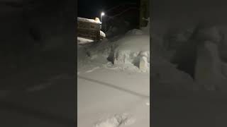 Más de dos metros de nieve en Isoba (León) - Enero 2021