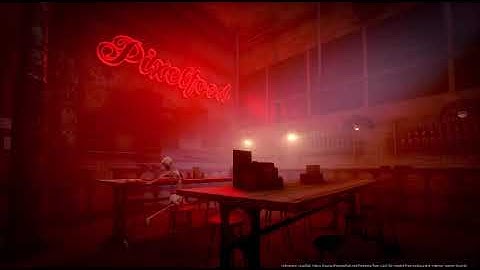 Spooky Restaurant - Real-time Volumetric Rendering Animation - U-RENDER