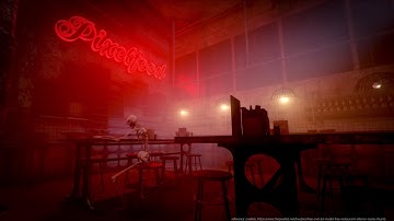 Spooky Restaurant - Real-time Volumetric Rendering Animation - U-RENDER