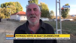 Köyün Giriş Çıkışına Kamera Yerleştirdiler