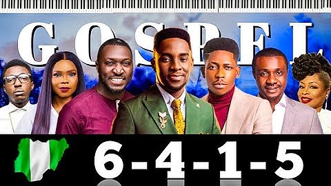 GOSPEL songs that use 6-4-1-5 progression | PART 1