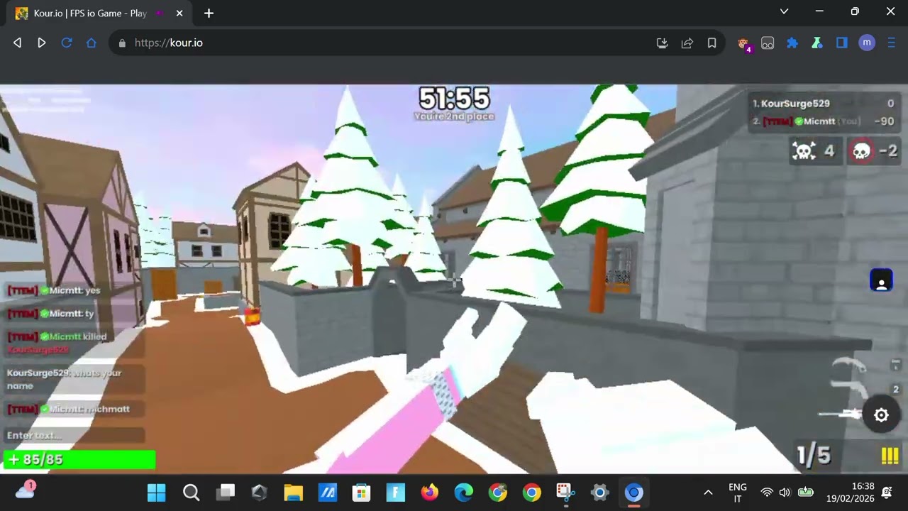 trickshots with a very nice guy